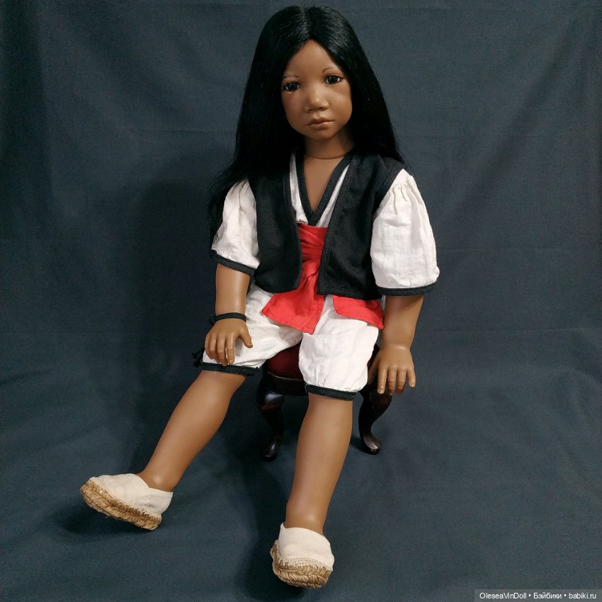 Pancho от автора Annette Himstedt, Коллекционная кукла 1990-е, Германия (фото 6)