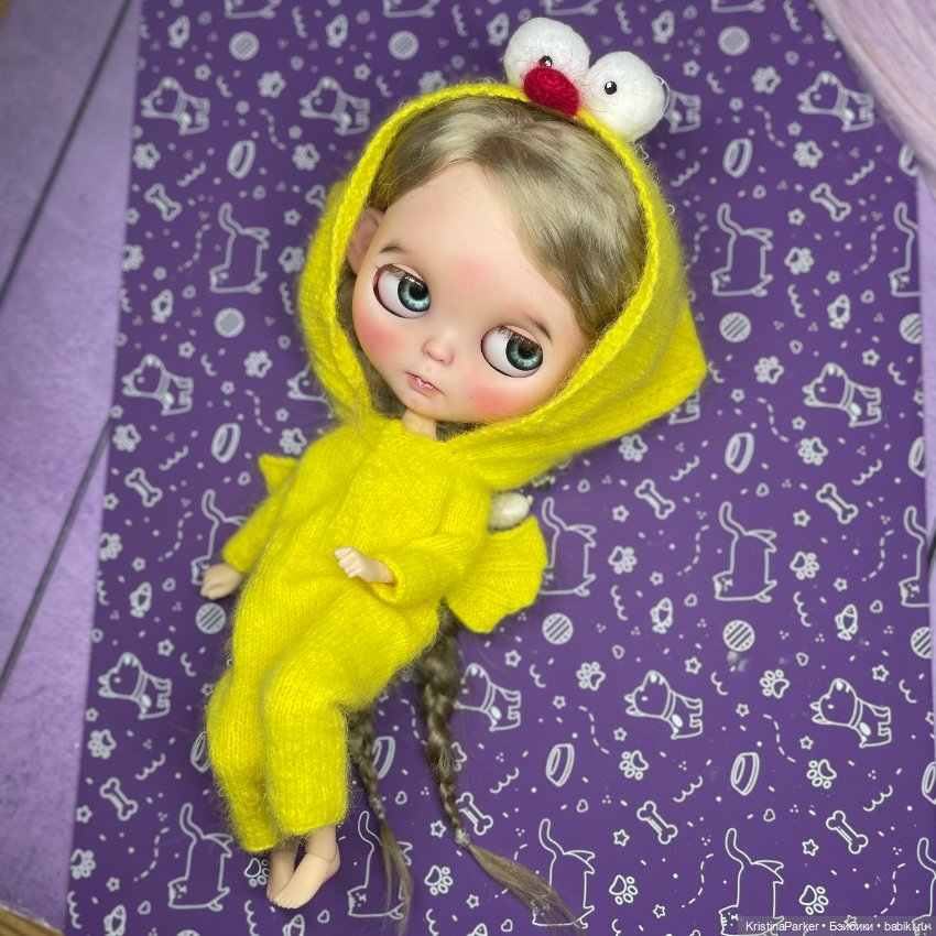 Одежда Блайз Blythe костюм цыпленка