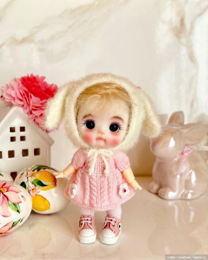 Малышка Зайка об11 — Шарнирные куклы (не BJD)