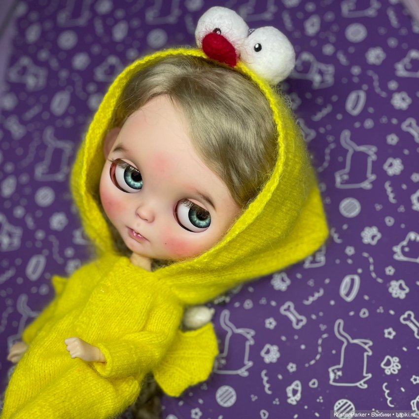 Одежда Блайз Blythe костюм цыпленка (фото 2)