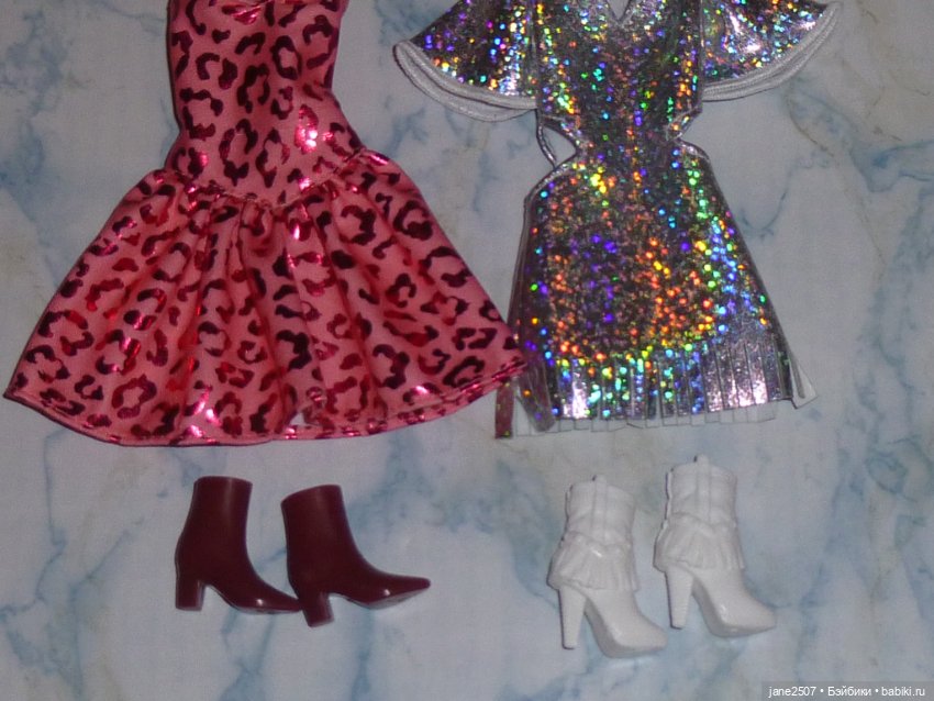 Полные новые аутфиты Барби Barbie Fashionistas новые - лот из двух (фото 3)