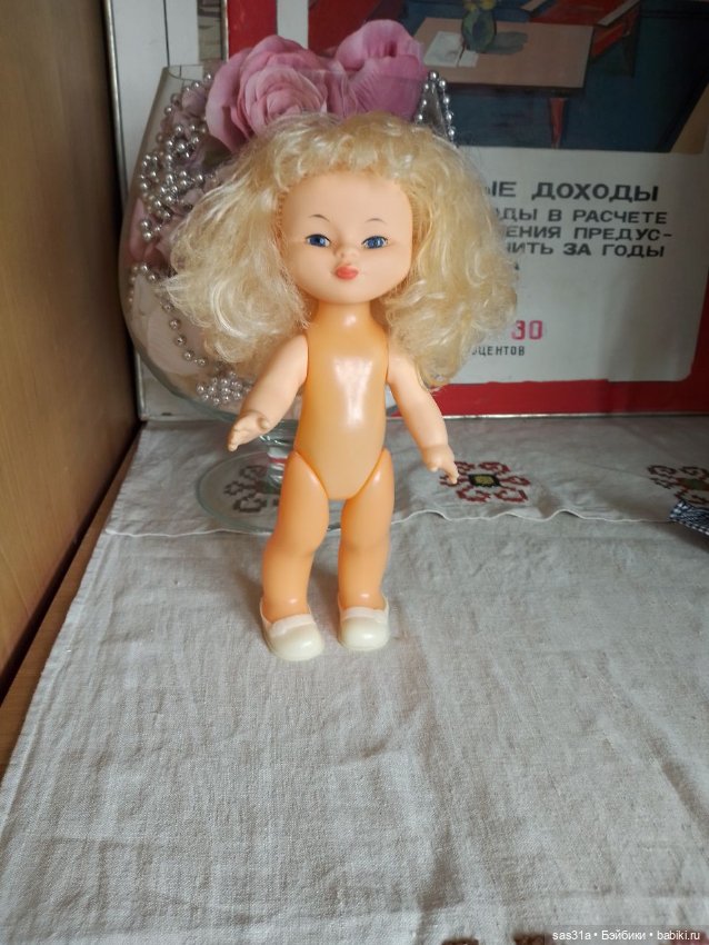 Кукла СССР 26см — Винтажные куклы и игрушки детства (фото 3)