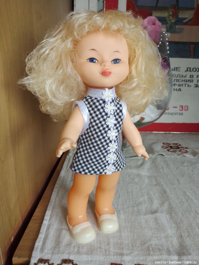 Кукла СССР 26см — Винтажные куклы и игрушки детства