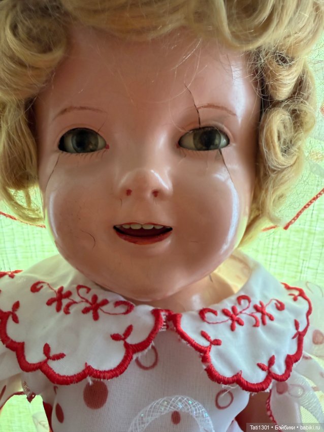 Кукла Shirley Temple Ширли Темпл Ideal Toy 1930 г (фото 8)