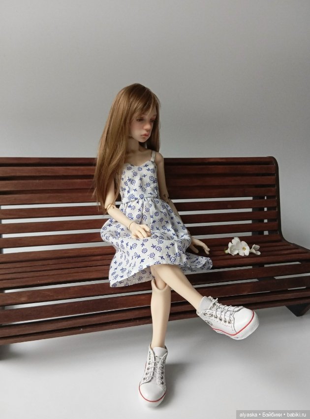 Сарафан для Птички Лоры — Одежда для BJD (фото 4)