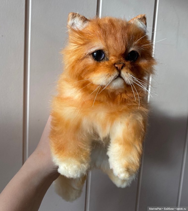 Котенок ручной работы — Авторские игрушки