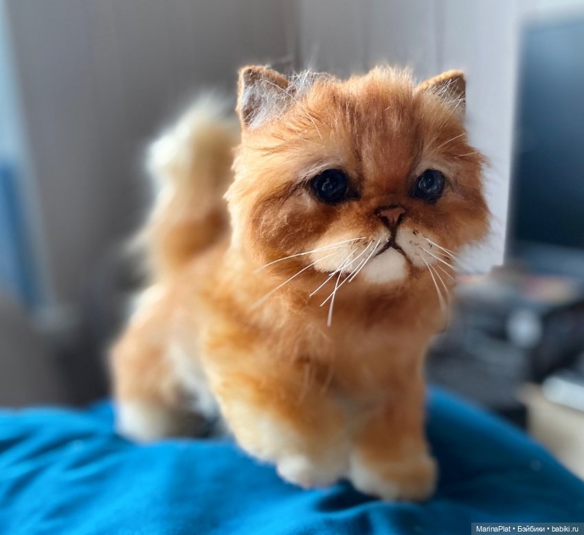 Котенок ручной работы — Авторские игрушки (фото 5)