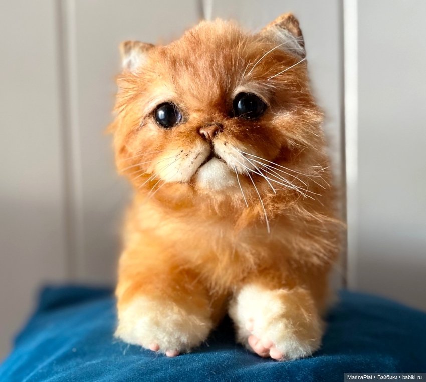Котенок ручной работы — Авторские игрушки (фото 6)