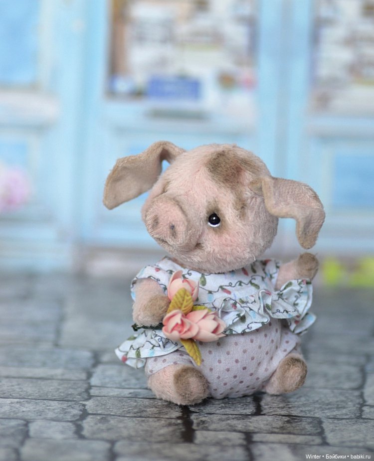 Поросеночек Хавронья — Авторские игрушки