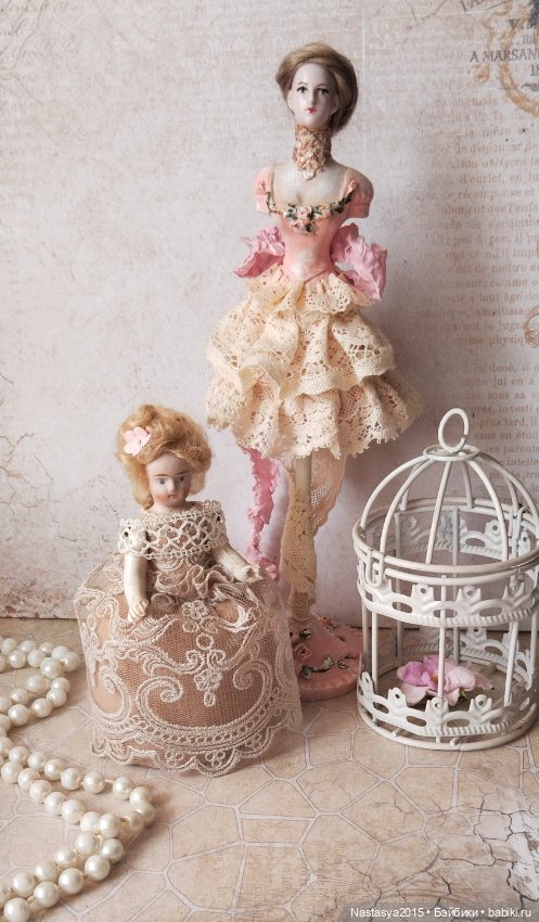Игольница half doll Антуанетта (фото 5)