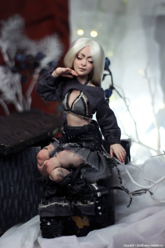 Авторская шарнирная кукла Hius Doll. Мирай (фото 5)
