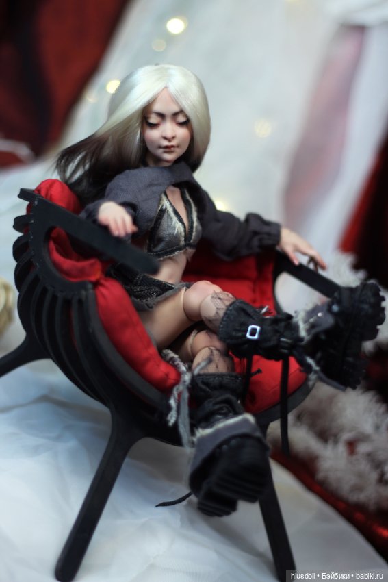 Авторская шарнирная кукла Hius Doll. Мирай (фото 3)