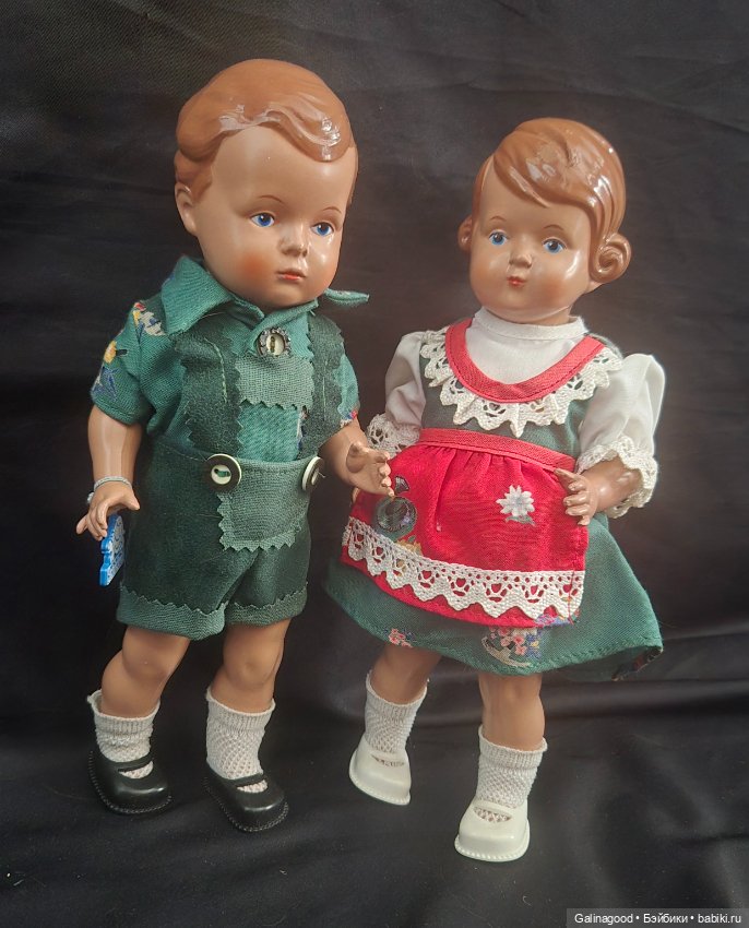 Hans & Inge Schildkröt — Винтажные куклы и игрушки детства