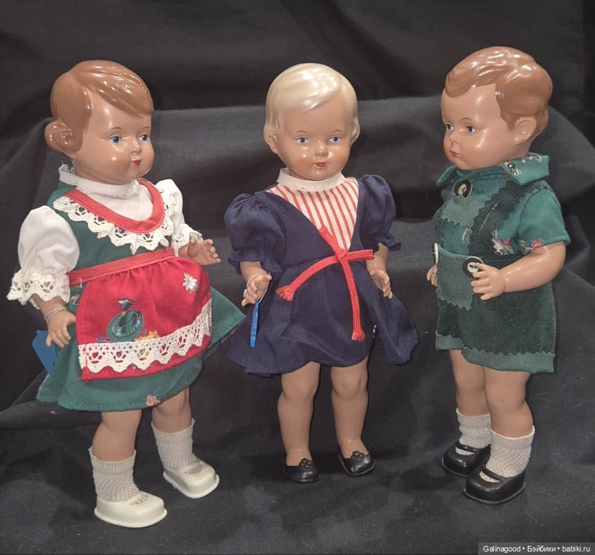 Hans & Inge Schildkröt — Винтажные куклы и игрушки детства