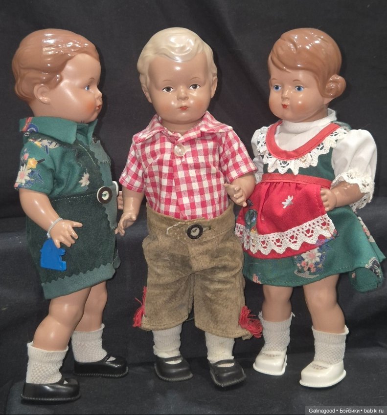 Hans & Inge Schildkröt — Винтажные куклы и игрушки детства