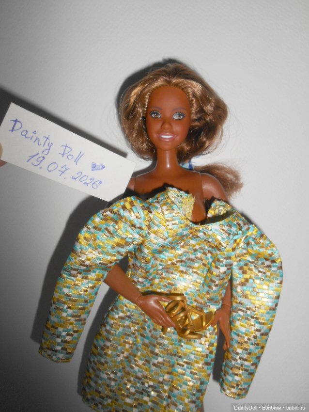 Аутфит Barbie Look Nighttime Glamour (платье+туфли) (фото 5)