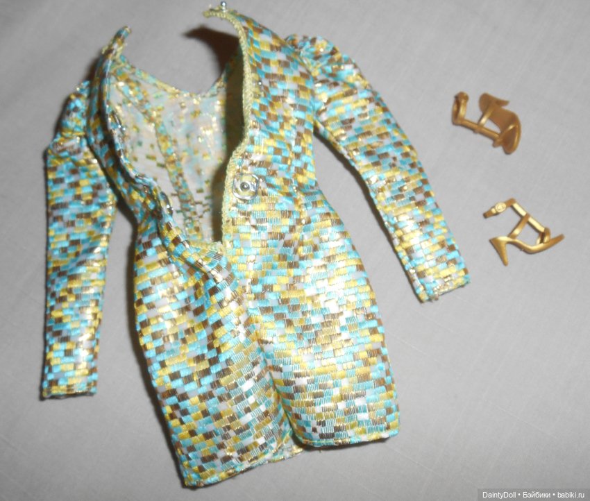 Аутфит Barbie Look Nighttime Glamour (платье+туфли) (фото 2)