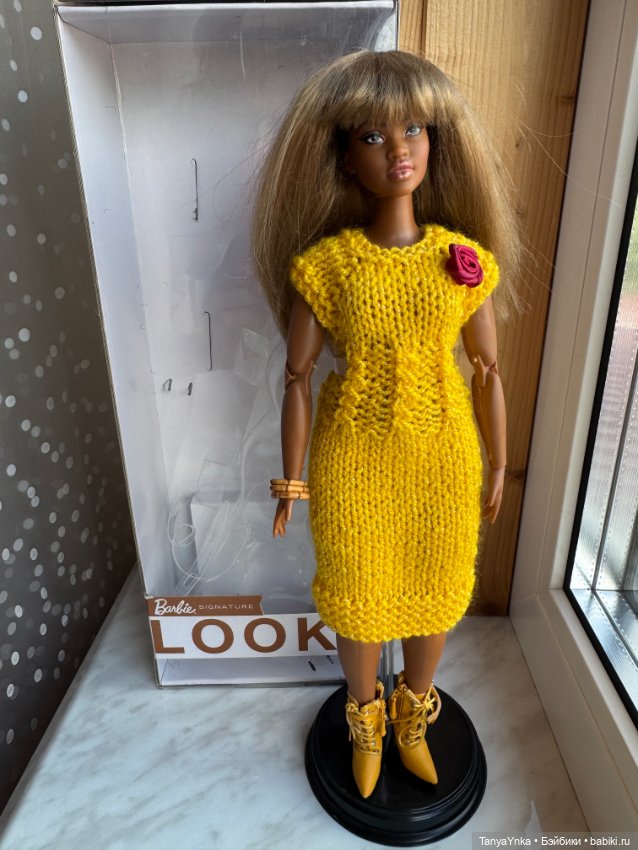 Барби афро лукс Barbie Looks (фото 2)