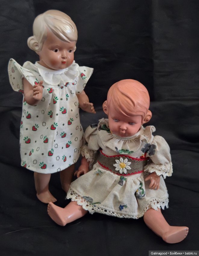 Inge Schildkröt — Винтажные куклы и игрушки детства