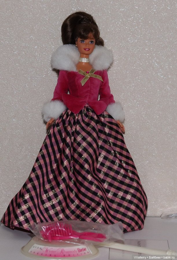 Winter Rhapsody Barbie Doll 1996 (брюнетка)