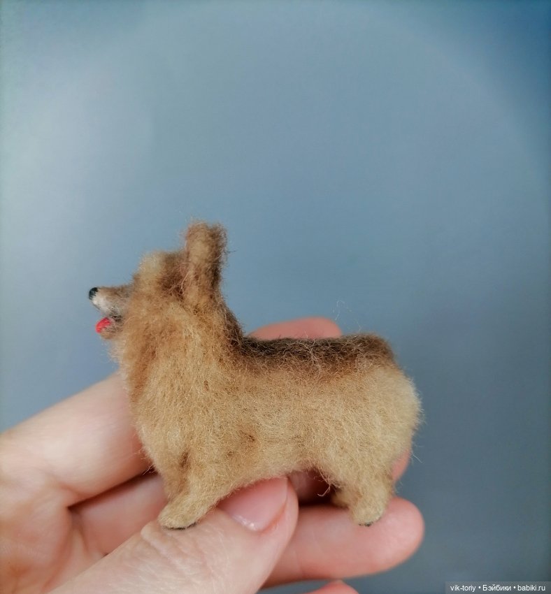 Авторская игрушка "Корги" (фото 6)