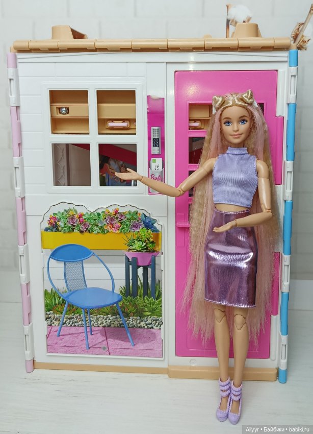 Дом Барби Barbie Mattel фирменный раскладной (фото 5)