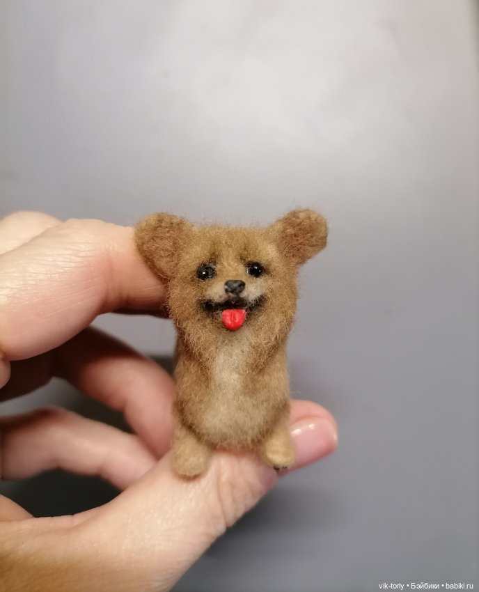 Авторская игрушка "Корги" (фото 8)