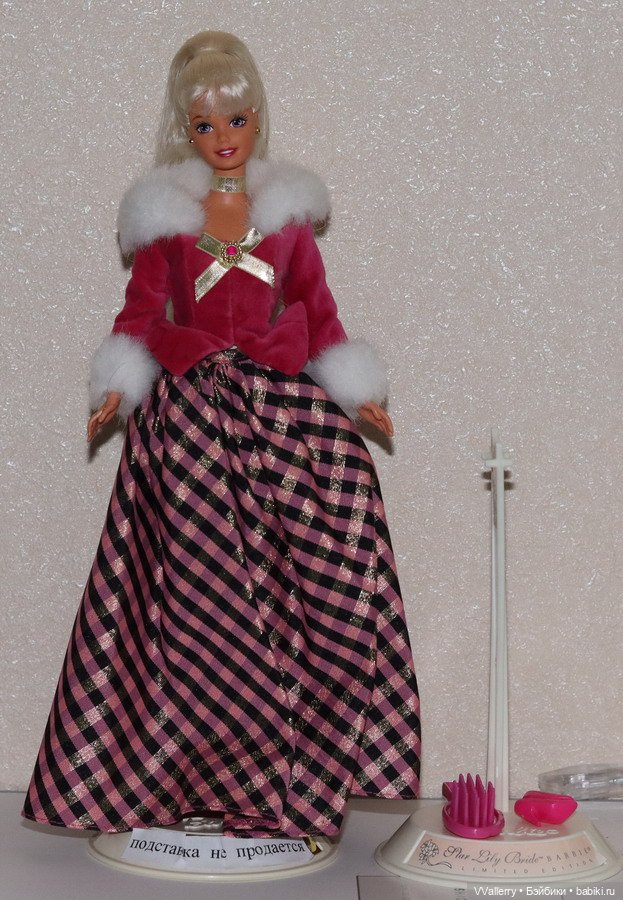 Winter Rhapsody Barbie Doll 1996 (блонд)