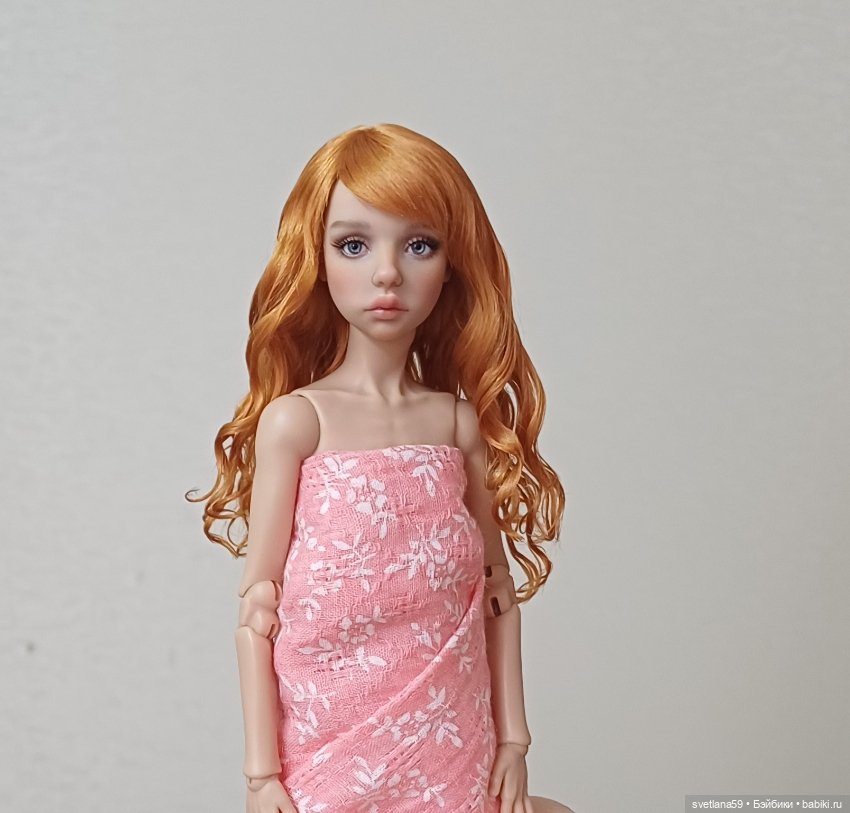 Паричок для мелких девочек от Елены Акимовой Open Dolls