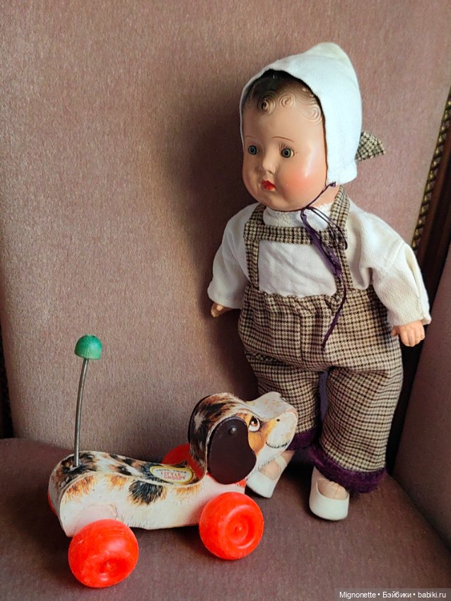 Малышок с собачкой, из 1930х (фото 2)