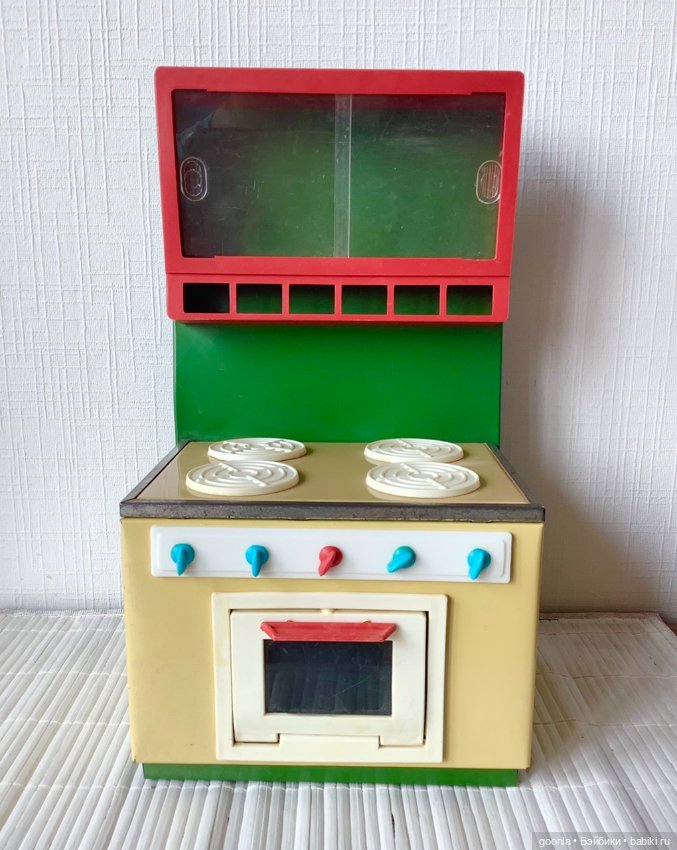 Кухонная игрушечная плита из СССР