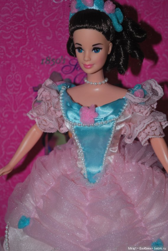 BARBIE -"GREAT ERAS COLLECTION" #11478 - 1993 "1850's SOUTHERN BELLE"