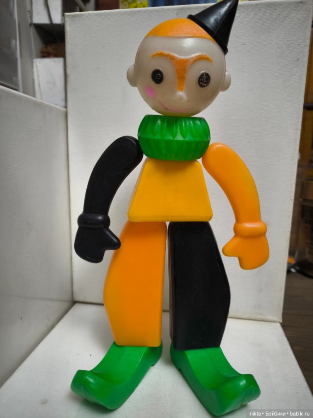 Игрушка СССР Клоун — Винтажные куклы и игрушки детства