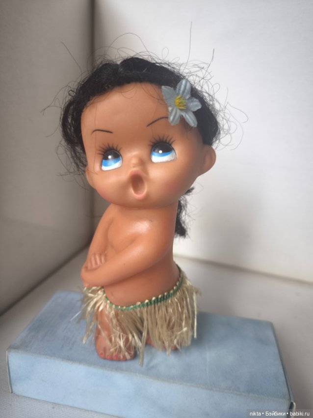 Кукла пляжница Гавайка — Винтажные куклы и игрушки детства