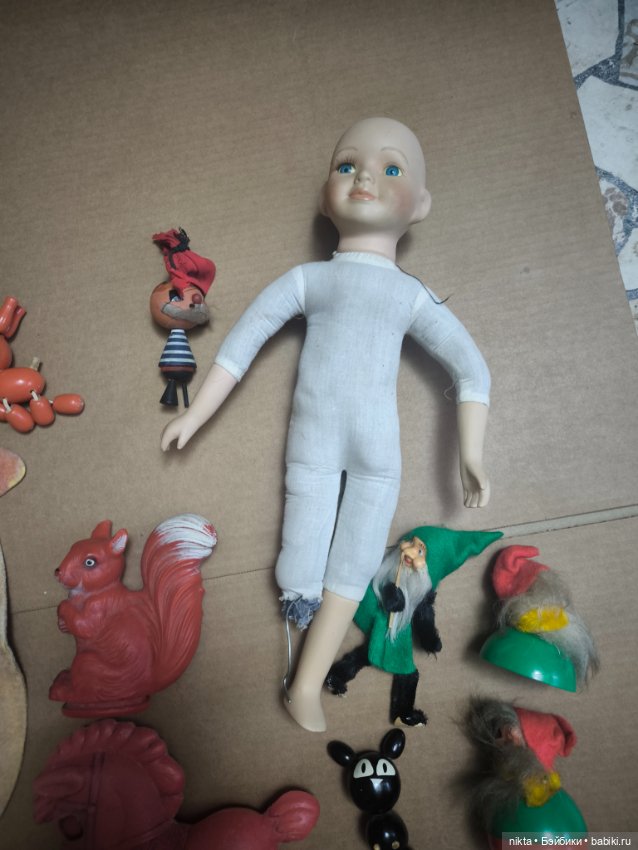 Лот игрушек СССР и ГДР на восстановление, на запчасти (фото 4)