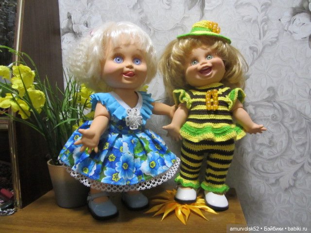 Продам комплект наряда "Пчёлка" для кукол Galoob Baby Face (фото 7)