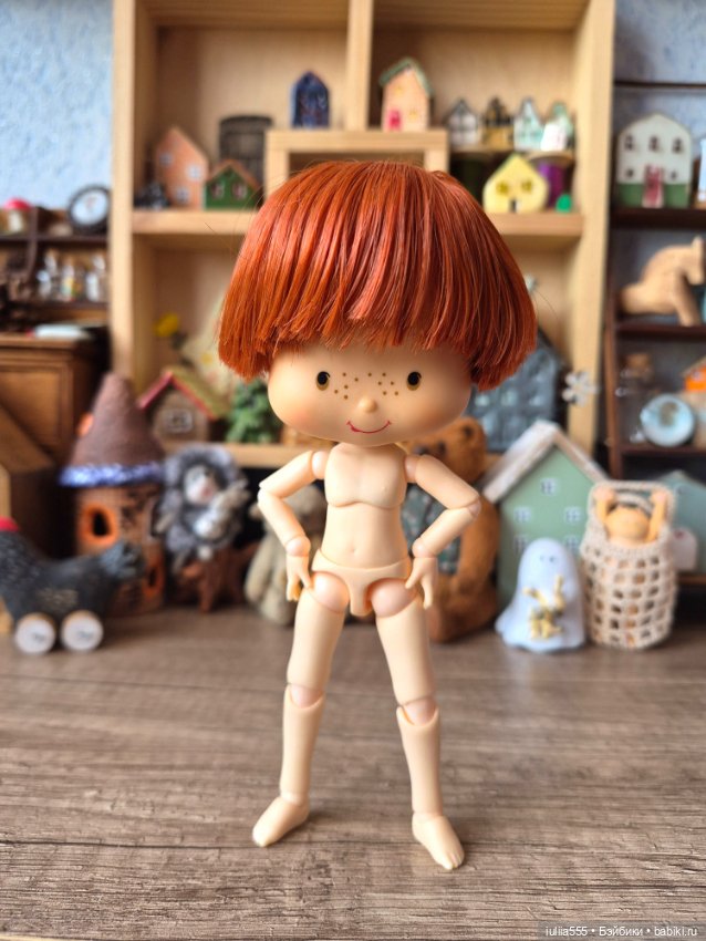 Голова Землянички Strawberry Shortcake на теле YMY (фото 2)