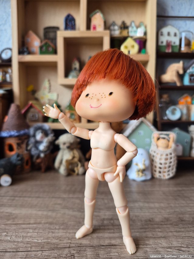Голова Землянички Strawberry Shortcake на теле YMY (фото 5)