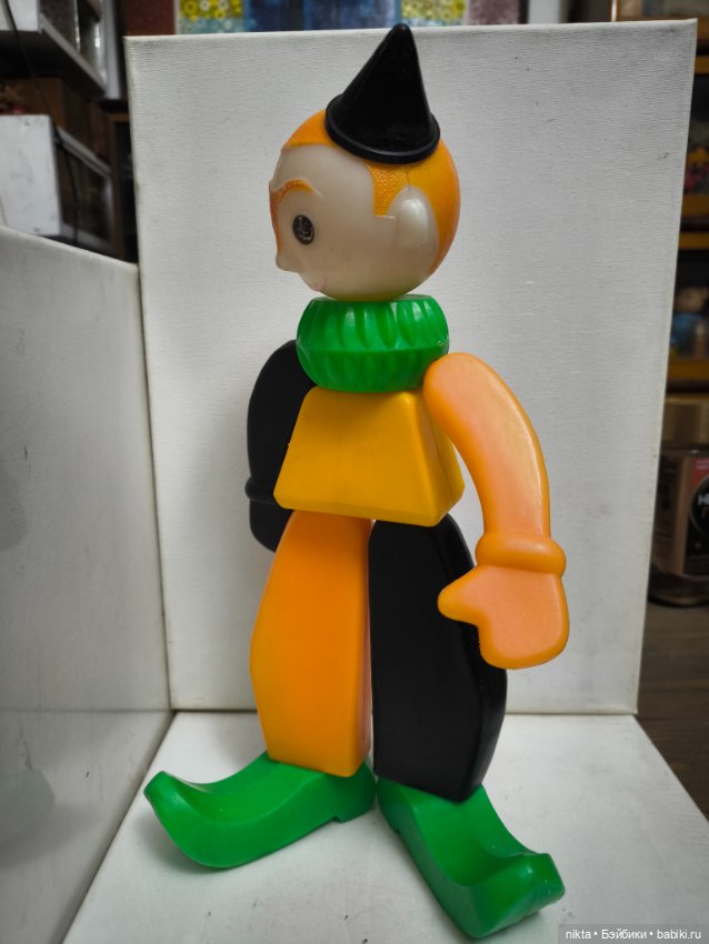 Игрушка СССР Клоун — Винтажные куклы и игрушки детства (фото 7)