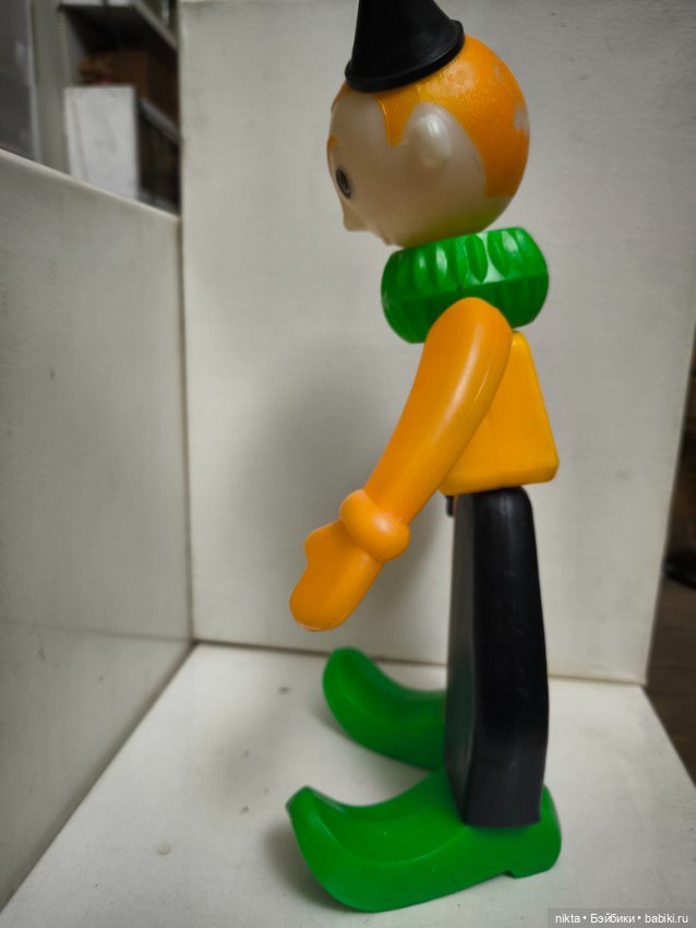 Игрушка СССР Клоун — Винтажные куклы и игрушки детства (фото 2)