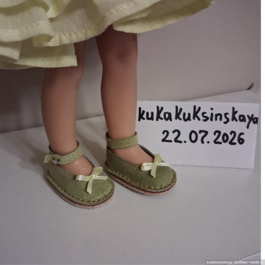 Нежный комплект для Paola Reina, для обычной или шарнирной куклы (фото 8)