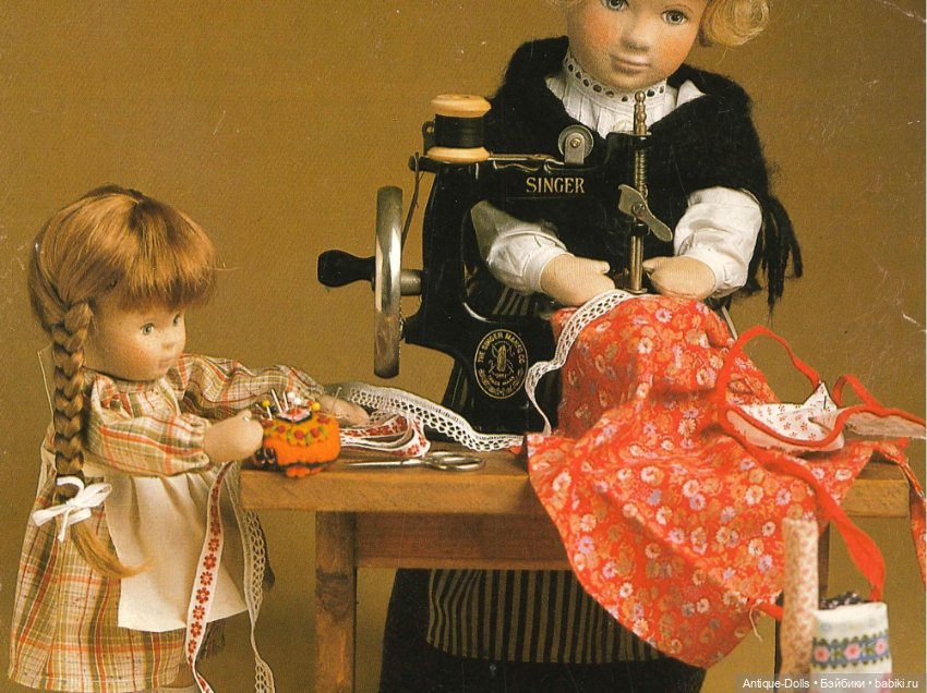 Выкройки антикварных кукол Antique-Dolls вып.1 (фото 7)