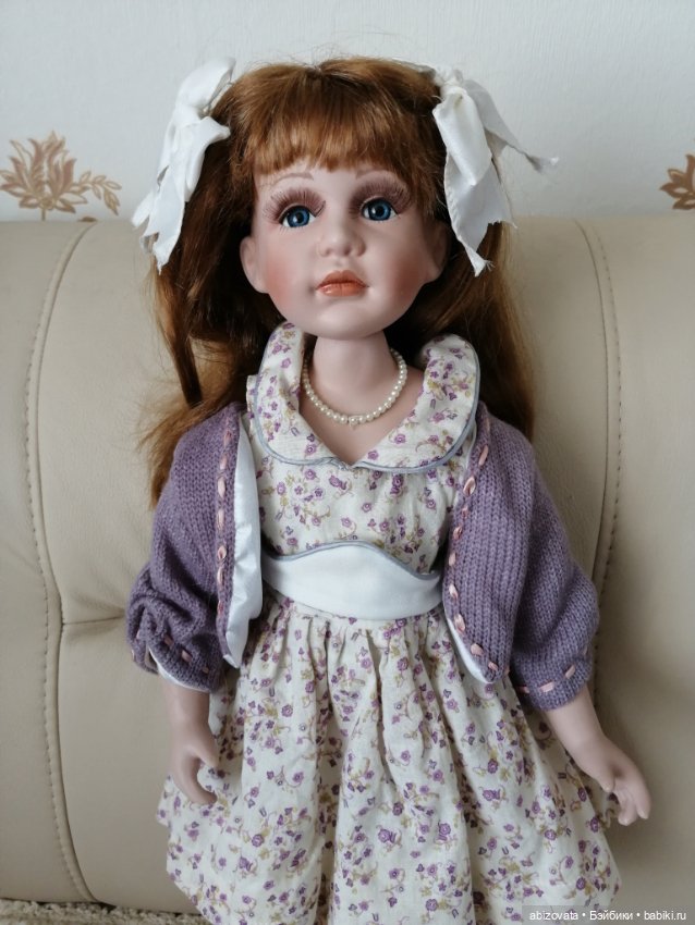 Фарфоровая кукла Вета Angel Collection (фото 2)