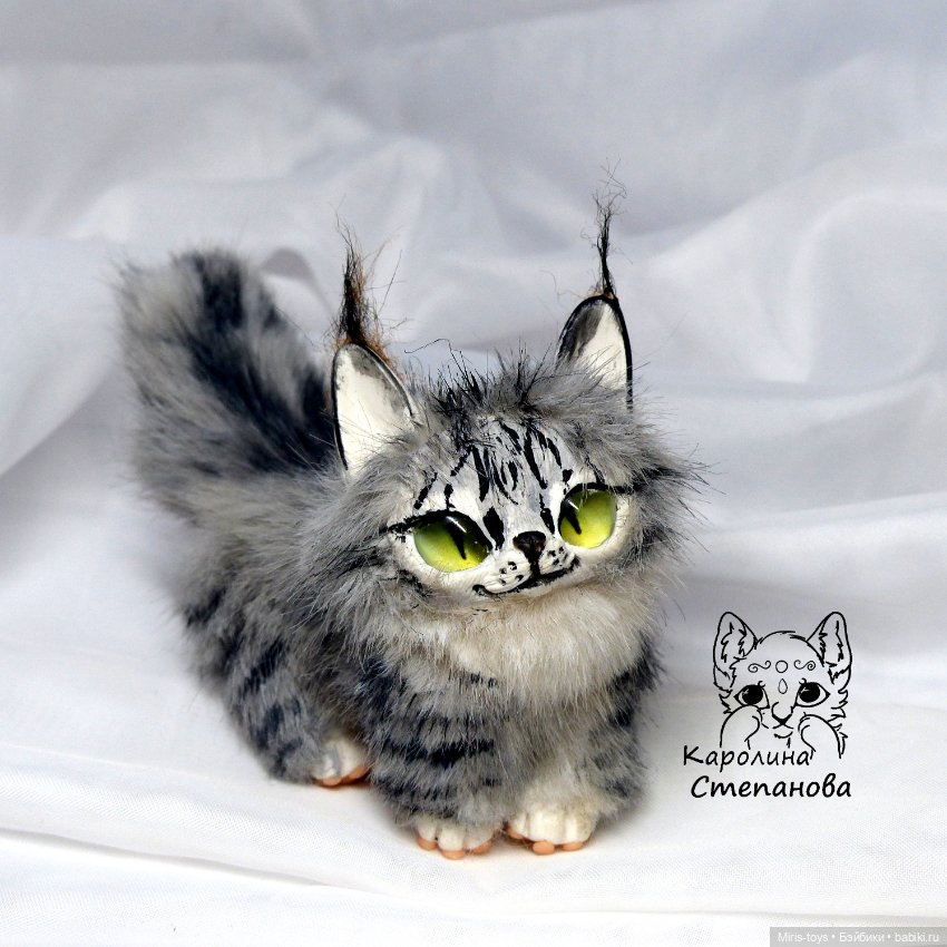 Котенок Борис — Авторские игрушки