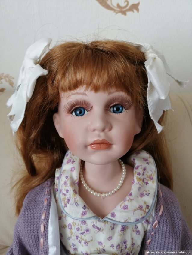 Фарфоровая кукла Вета Angel Collection