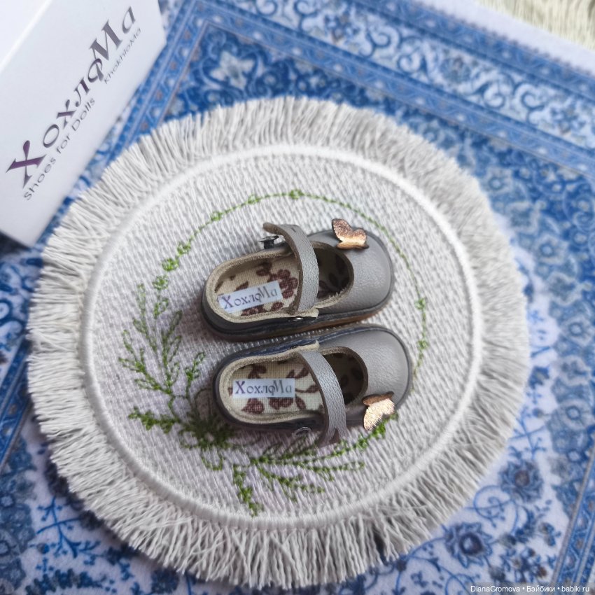 Красивые кожаные туфли для кукол Momonita, Somni и др. Atelier Momoni от Хохлома (фото 5)
