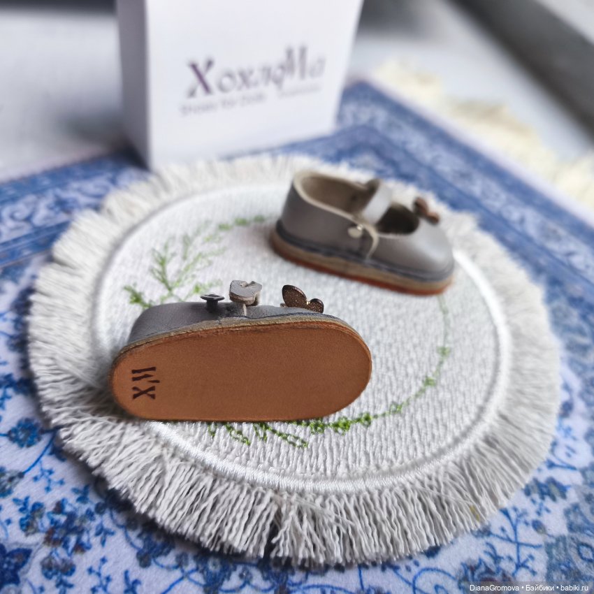 Красивые кожаные туфли для кукол Momonita, Somni и др. Atelier Momoni от Хохлома (фото 4)