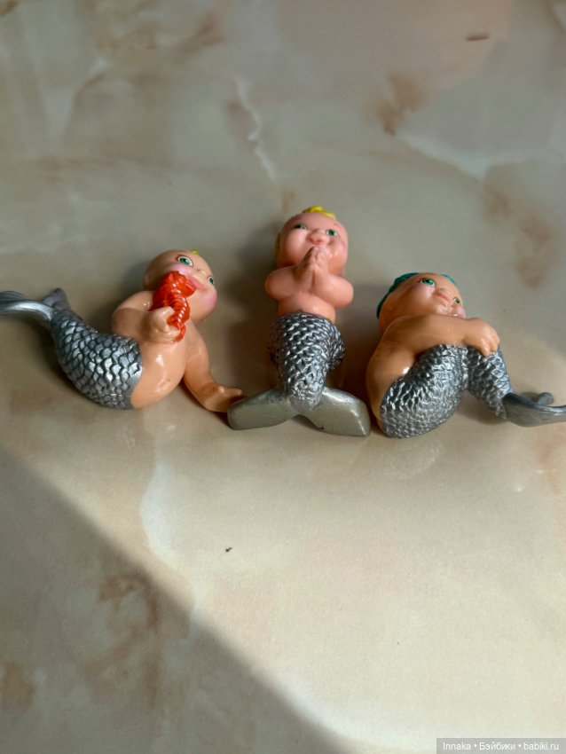 Винтажные Малыши Русалки Magic Diaper Babies Galoob, 90-е (фото 5)