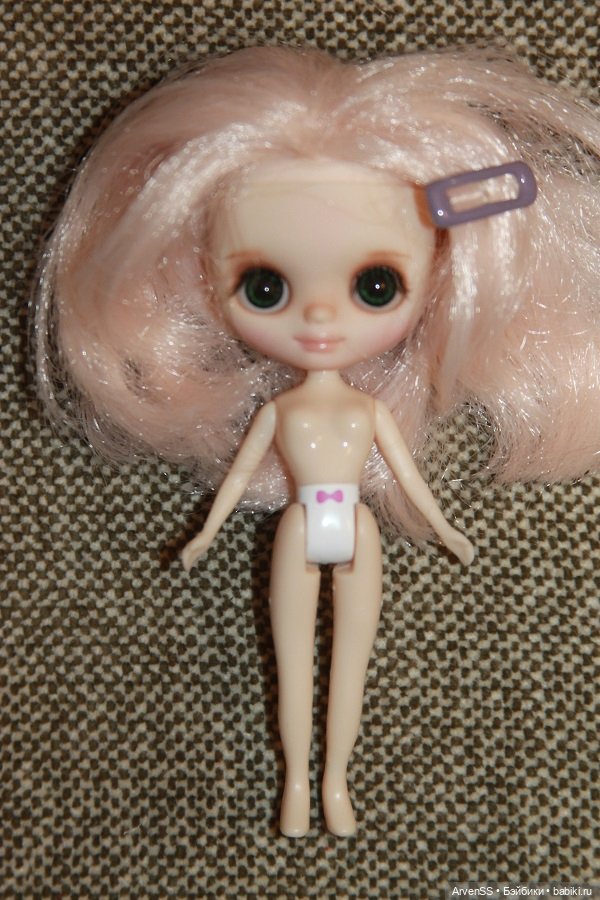 Кастом мини Blythe от Hasbro (фото 5)