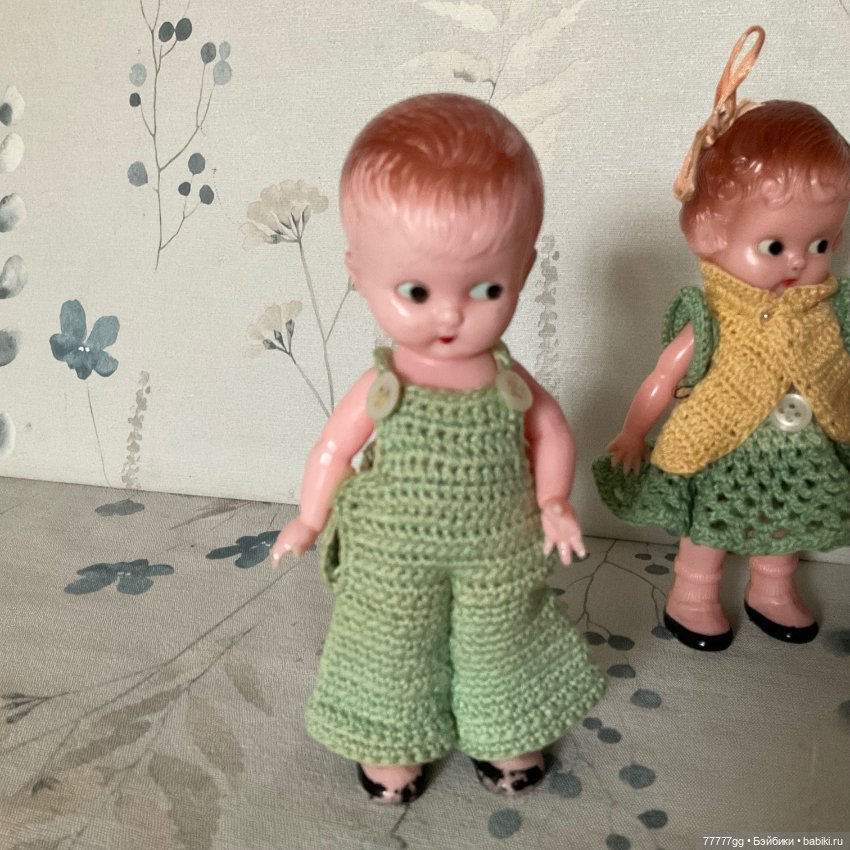 Парочка симпатяг — Винтажные куклы и игрушки детства (фото 6)